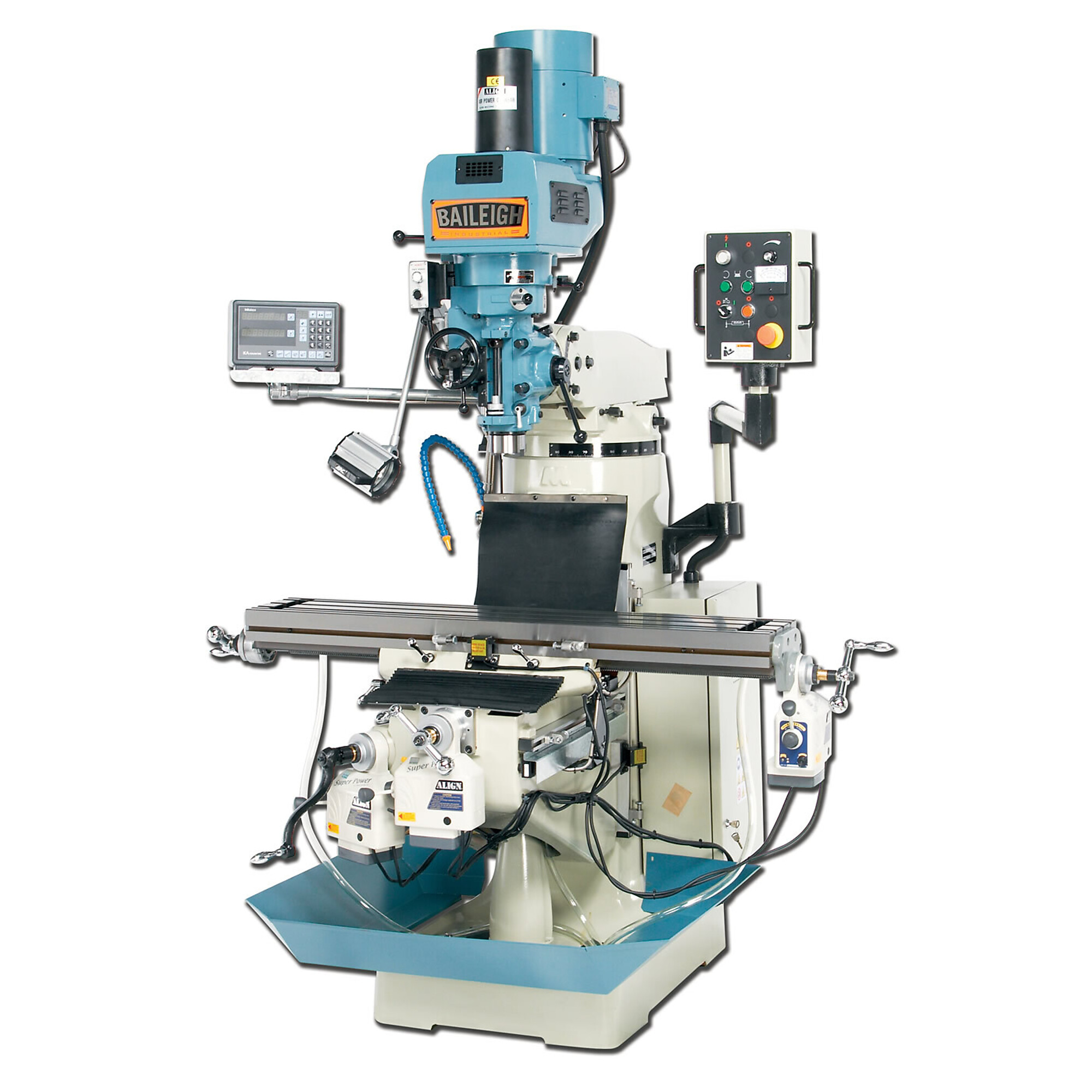 Baileigh, Milling Machine, Horsepower 3 HP, Volts 220 Model# VM-949-3
